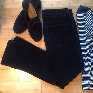 LOFT Curvy Sexy Bootcut Corduroy Pants